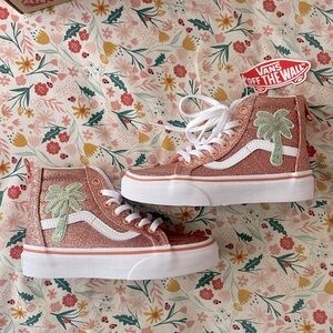 Vans, brand new little girls size 12